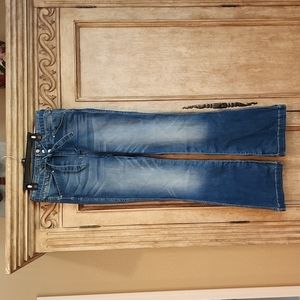 Everyday soft extra high rise  skinny flare jeans